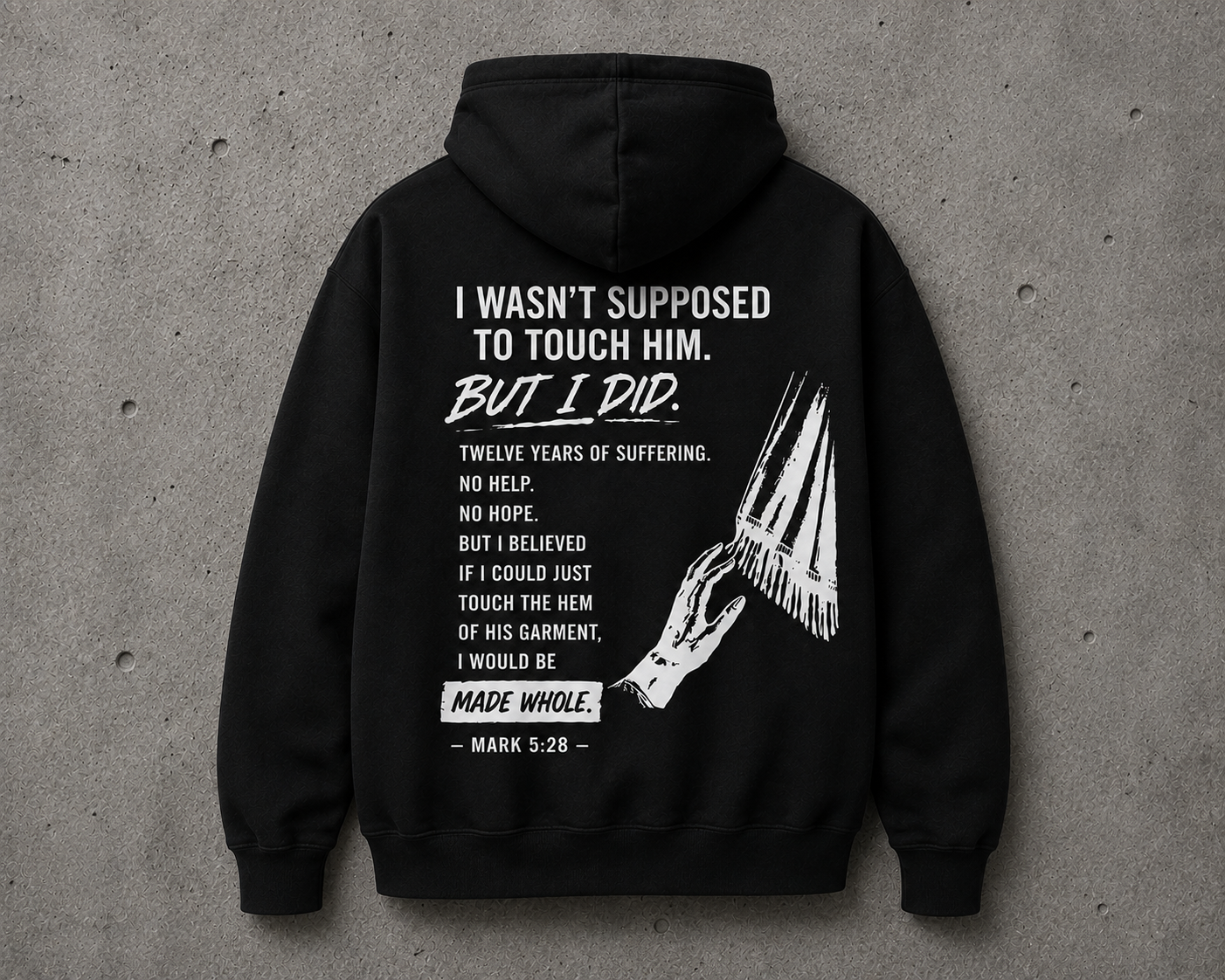 The Reach — Mark 5:28 | Hoodie