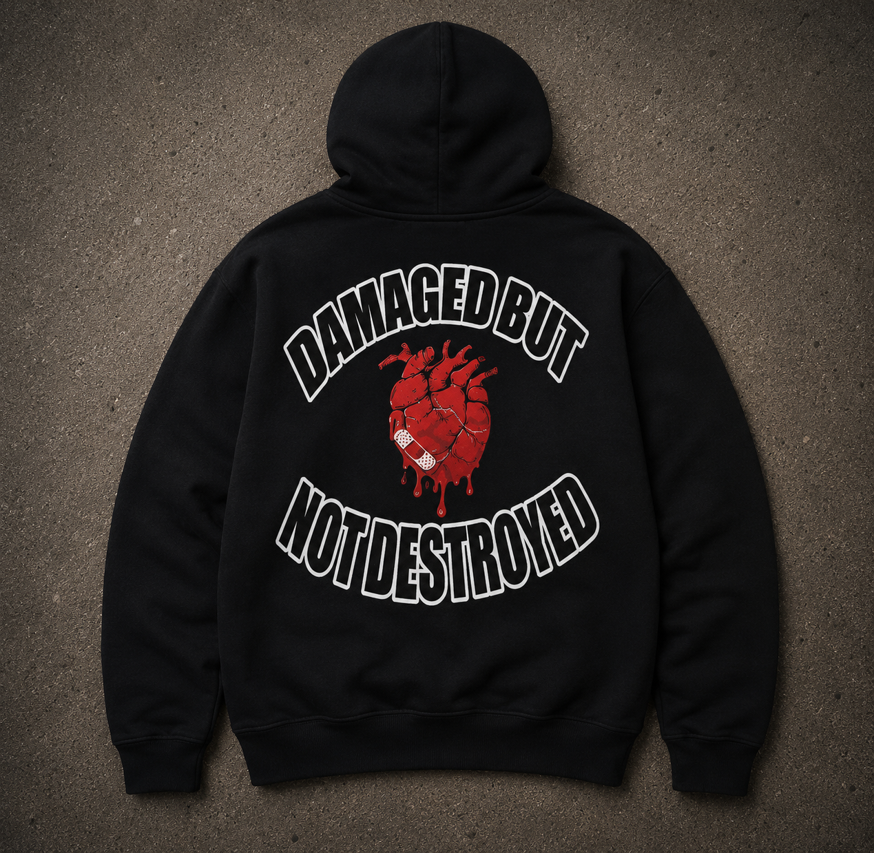 Damaged But Not Destroyed — 2 Corinthians 4:8–9 | Hoodie