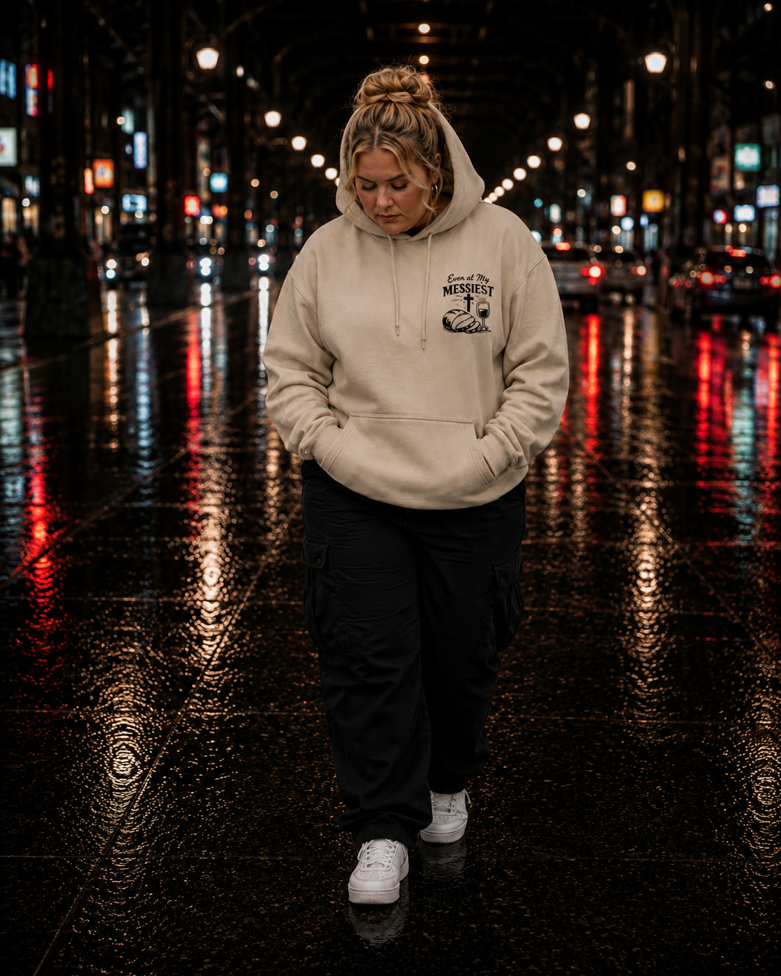 He Sat With Me — And Still Chose Me | Hoodie
