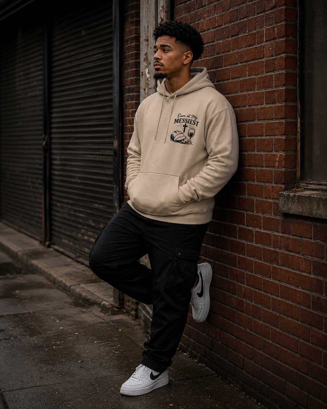 He Sat With Me — And Still Chose Me | Hoodie