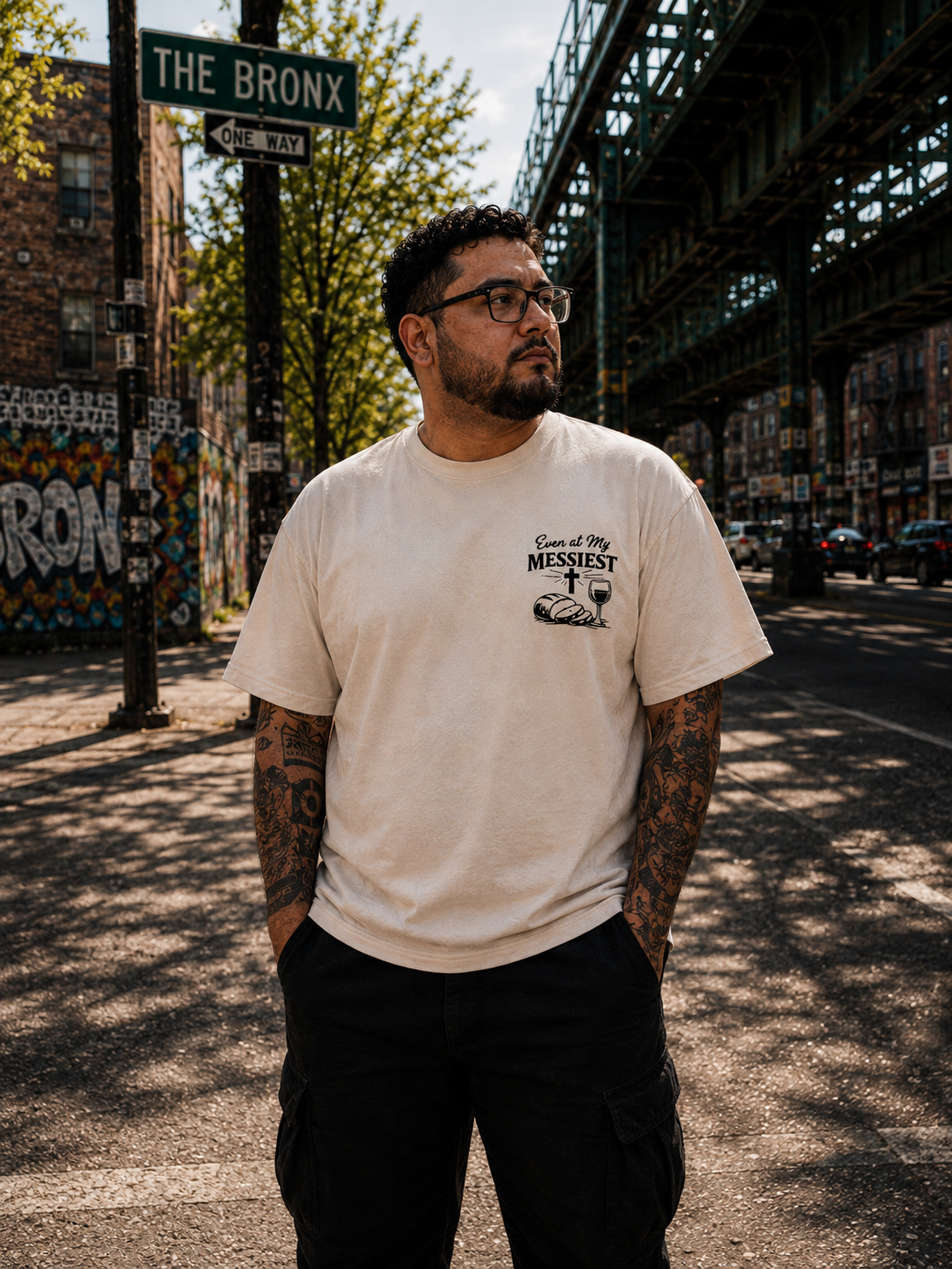 He Sat With Me — And Still Chose Me | Tee