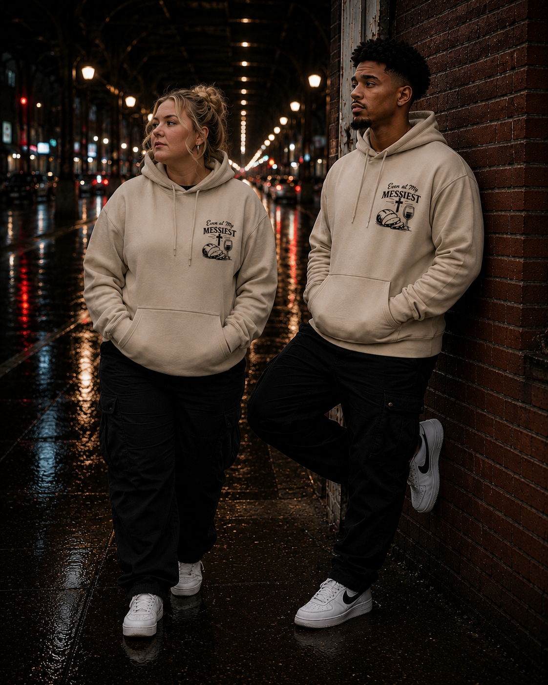 He Sat With Me — And Still Chose Me | Hoodie