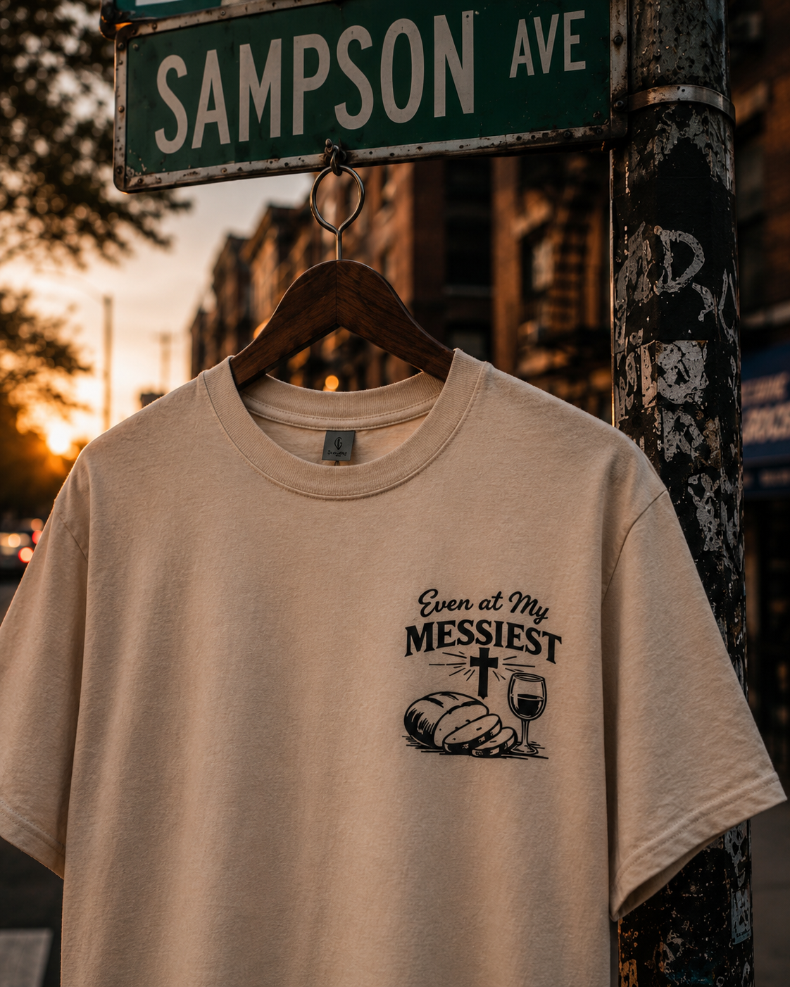 He Sat With Me — And Still Chose Me | Tee