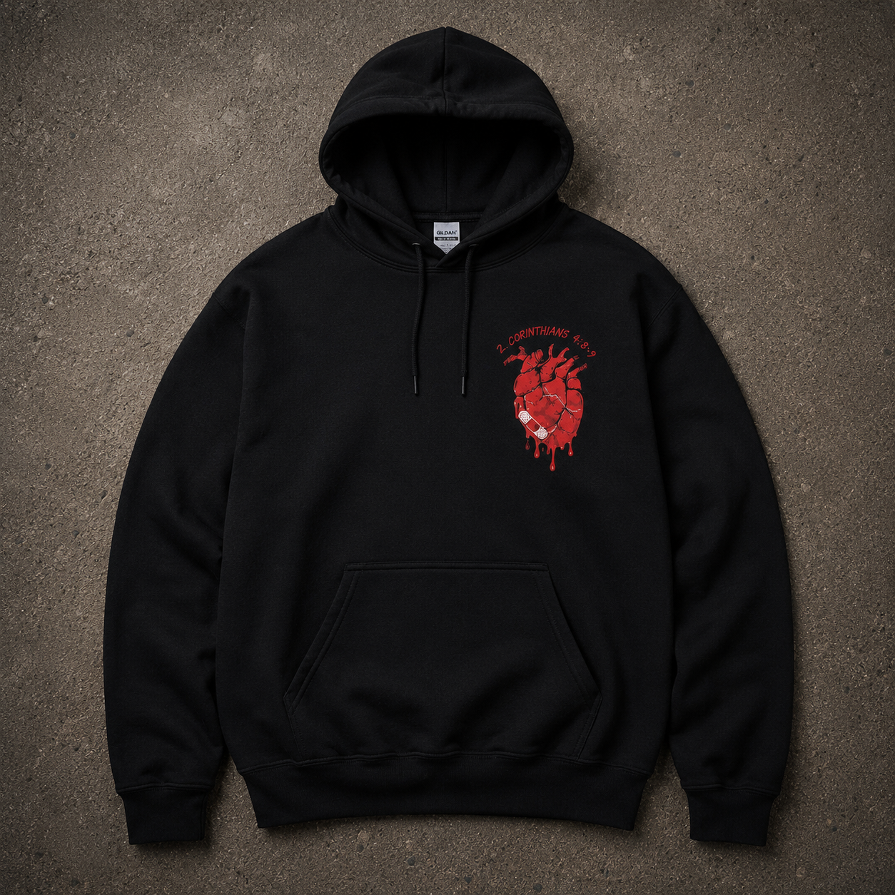 Damaged But Not Destroyed — 2 Corinthians 4:8–9 | Hoodie