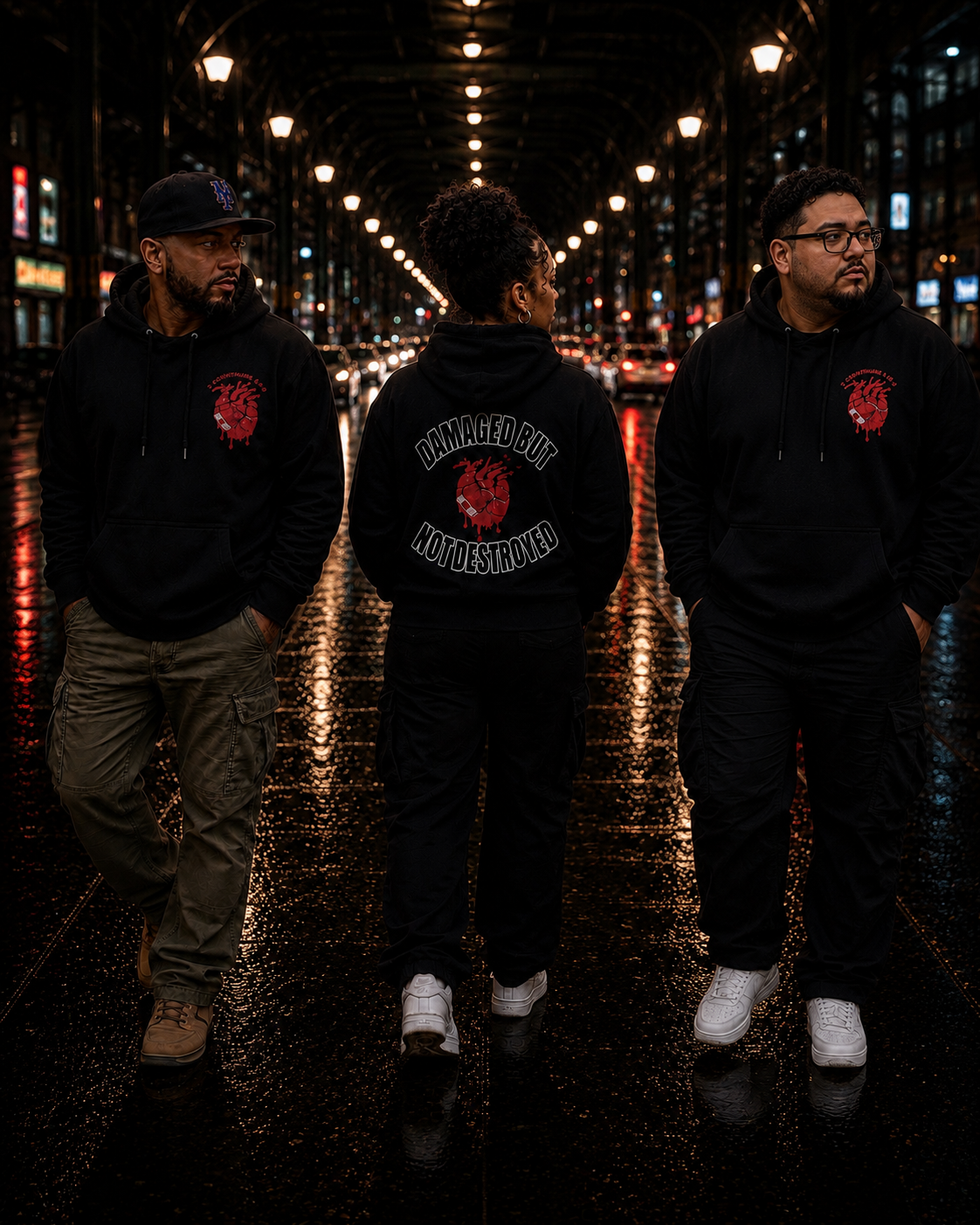 Damaged But Not Destroyed — 2 Corinthians 4:8–9 | Hoodie