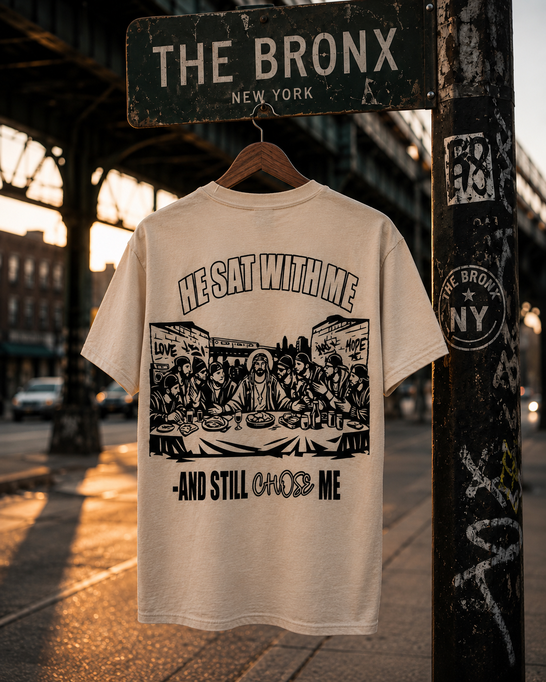 He Sat With Me — And Still Chose Me | Tee