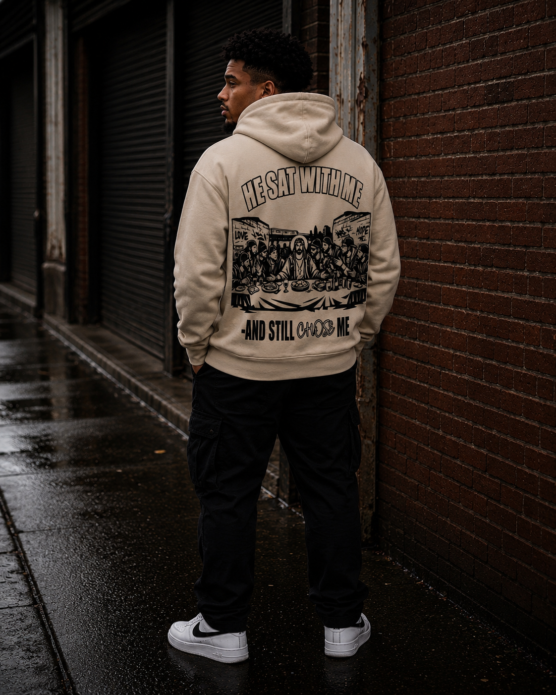 He Sat With Me — And Still Chose Me | Hoodie